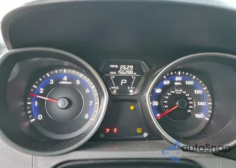 2012 Hyundai Elantra Gls из США, поврежденный, VIN 5NPDH4AEXCH088249